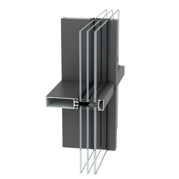 SlimWall 35 Mullion Transom