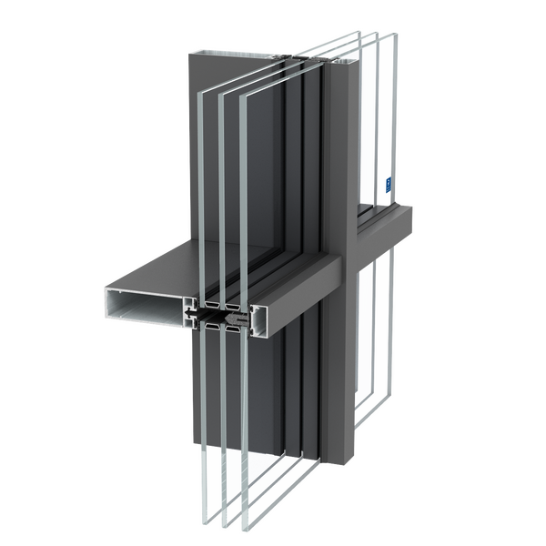 SlimWall 35 Mullion Transom