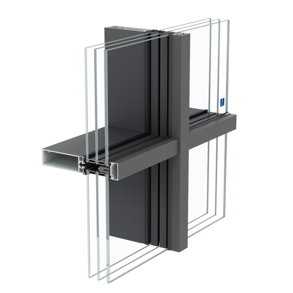 SlimWall 35 Mullion Transom