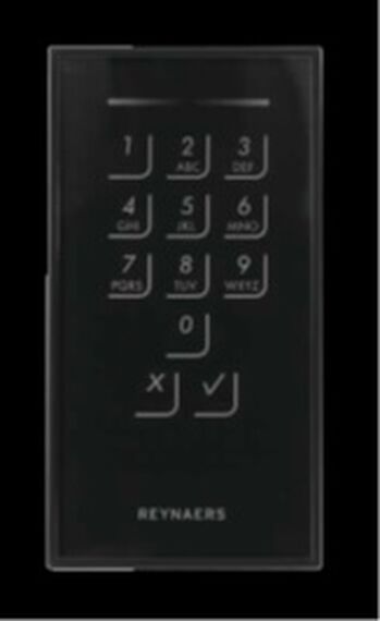 Keypad Reynaers Aluminium