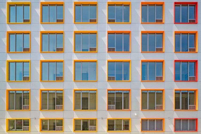 SlimLine 38 Fenêtres et SlimLine 38 Portes - Complexe immobilier The Rheingold situé à New York City, États-Unis d'Amérique