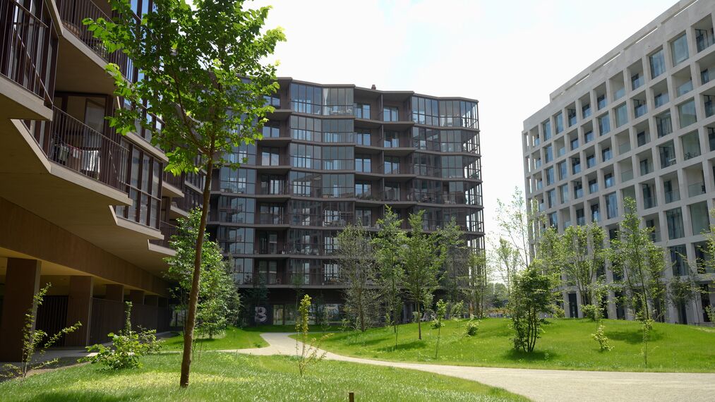 EcoSystem 45Pa Fenêtres - Extension de l’espace de vie grâce aux jardins d’hiver pour Huis aan de Kade situé à Antwerp, Belgique