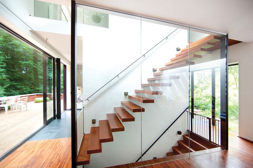 CS 77 Standard Fenêtres, CS 77 Fenêtres, CW 50 Standard Murs rideaux et CW 50 Murs rideaux - House Maison privée à Overijse situé à Overijse, Belgique