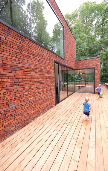 CS 77 Standard Fenêtres, CS 77 Fenêtres, CW 50 Standard Murs rideaux et CW 50 Murs rideaux - House Maison privée à Overijse situé à Overijse, Belgique