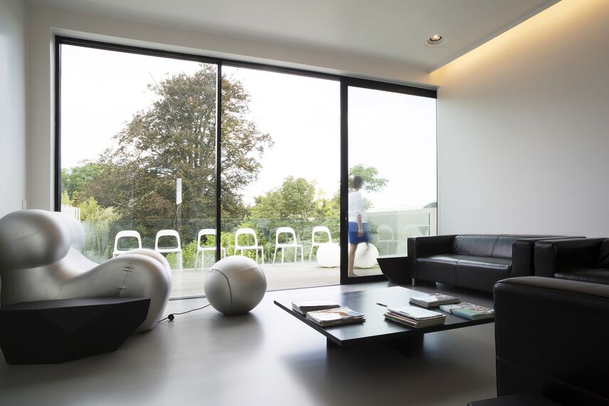 ConceptWall 50 Murs rideaux, ConceptSystem 68 Fenêtres et ConceptSystem 68 Portes - Beau Care situé àBelgique