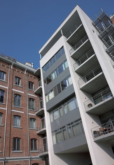 Complexe immobilier Moulins à farine situé à Lier, Belgique