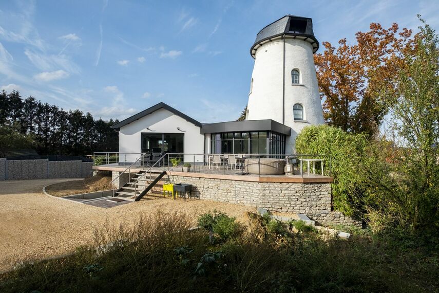 SlimLine 38 Fenêtres et SlimLine 38 Portes - Maison du moulin situé à Veltem, Belgique