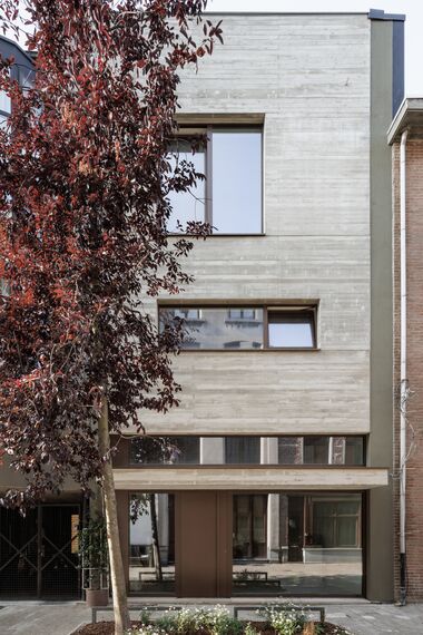 Maison en deux parties dans le centre d’Anvers situé à Antwerp, Belgique