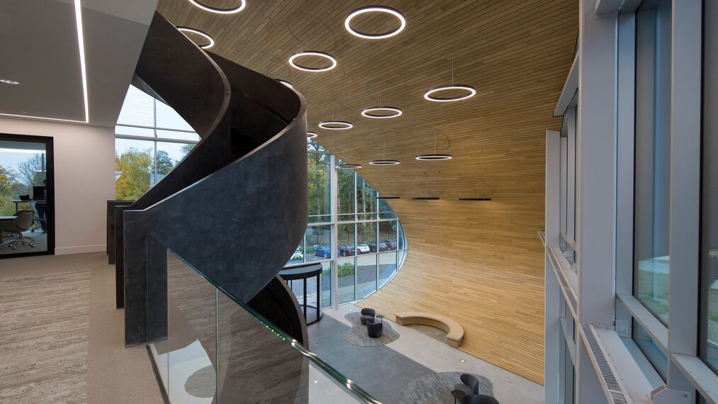 ConceptFolding 77 Coulissants et ConceptWall 50 Murs rideaux - DC New Logic III situé à Tilburg, les Pays-Bas