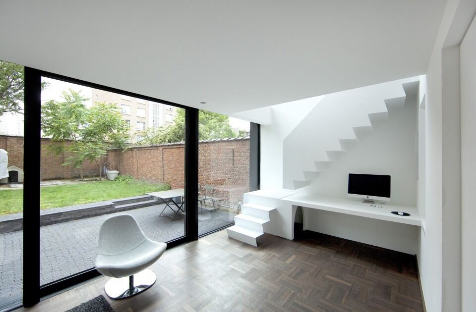 Modern interieur met Reynaers aluminium producten