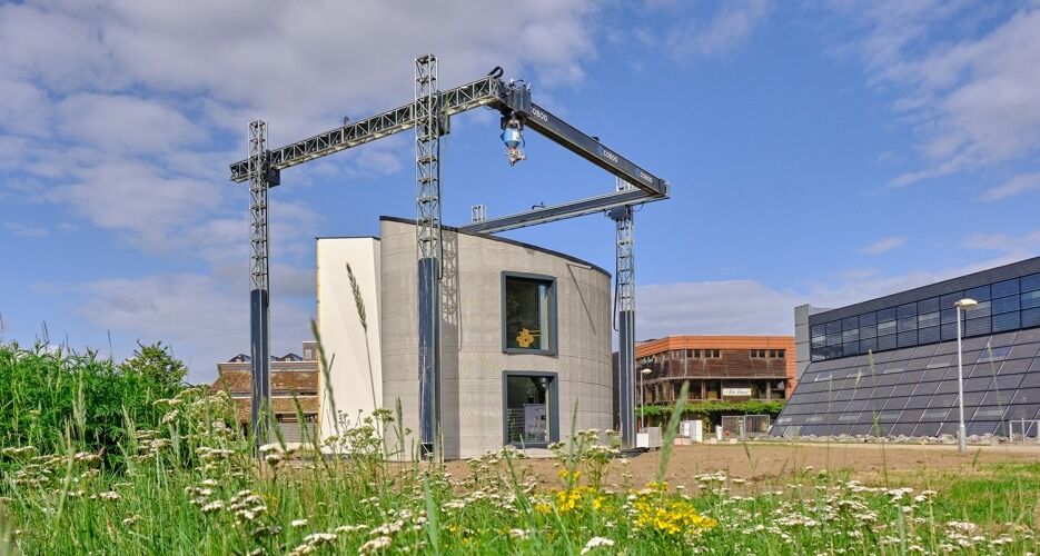 3D geprint huis