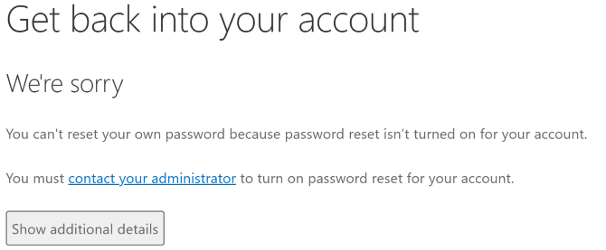 Contact page admin
