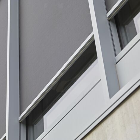 ConceptWall 50 Murs rideaux et Fixscreen Minimal Brise Soleil - Hannibal – solution spécifique au projet par Reynaers Aluminium et Renson situé à Roeselare, Belgique