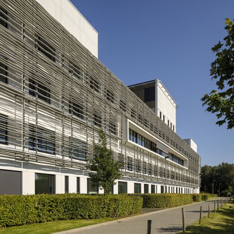 ConceptSystem 77 Fenêtres, BriseSoleil 100 Brise Soleil et CS 77 Fire Proof Fenêtres - Hôpital AZ Sint-Maarten à Malines situé à Mechelen, Belgique