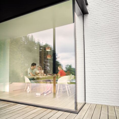 MasterLine 8 Fenêtres - Luminosité maximale et vue panoramique grâce à des profilés aluminium fins situé à Nijlen, Belgique