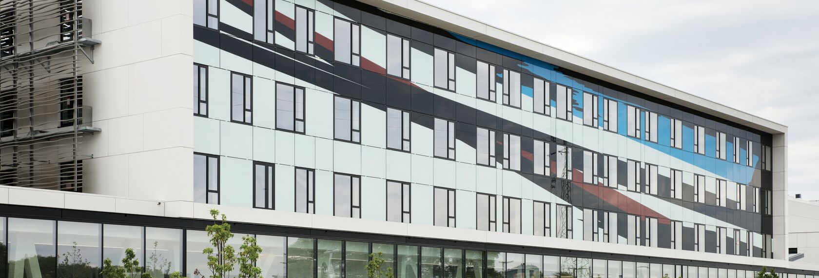 ConceptSystem 77 Fenêtres, BriseSoleil 100 Brise Soleil et CS 77 Fire Proof Fenêtres - Hôpital AZ Sint-Maarten à Malines situé à Mechelen, Belgique
