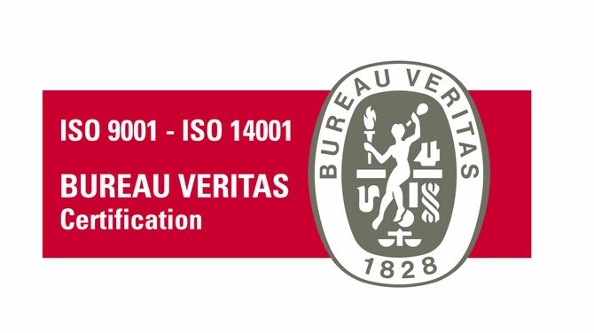 Bureau Veritas ISO 9001 - ISO 14001 Certification