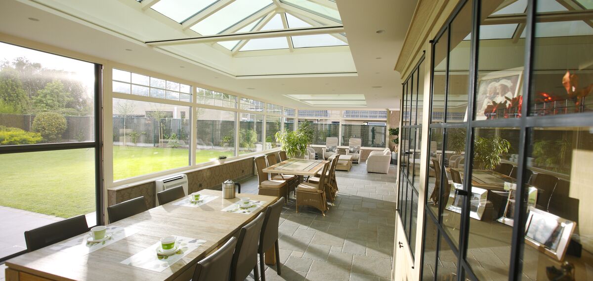 Woonveranda Reynaers Aluminium