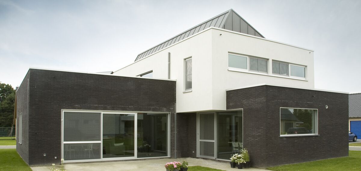 Moderne woning met Reynaers Aluminium ramen