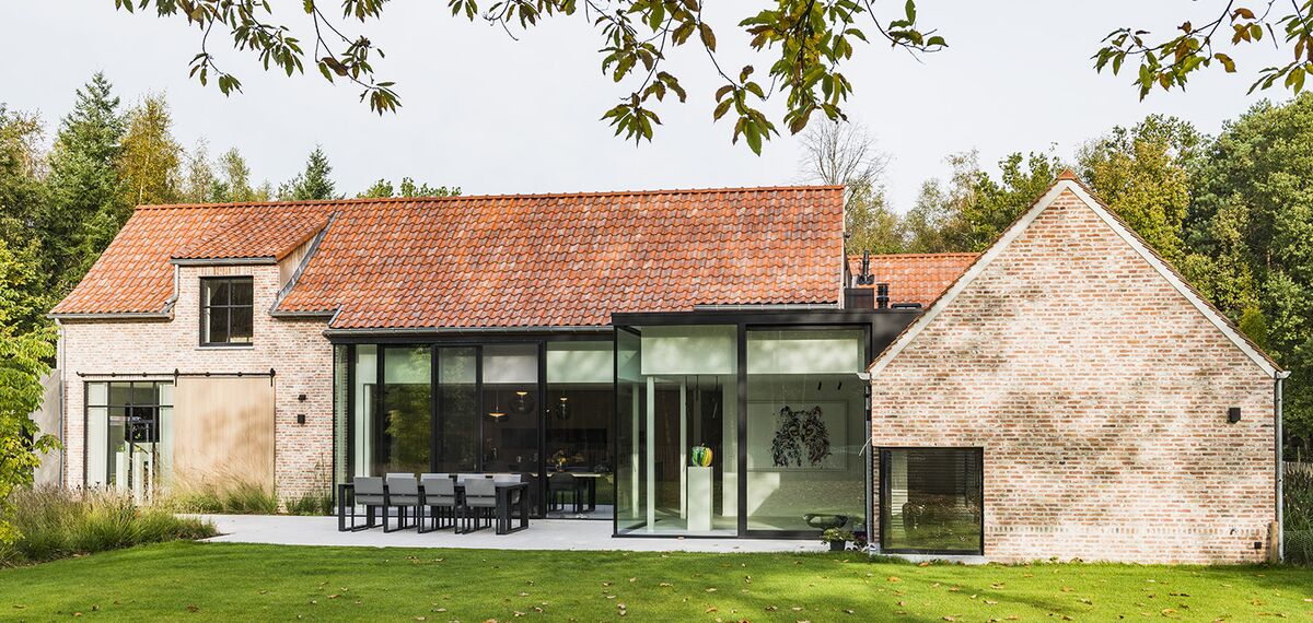 SlimLine 38 Fenêtres, SlimLine 38 Portes, SlimLine 38 Standard Fenêtres, SlimLine 38 Classic Fenêtres et SlimLine 38 HI Fenêtres - Mariage de styles à Zutendaal situé à Zutendaal, Belgique