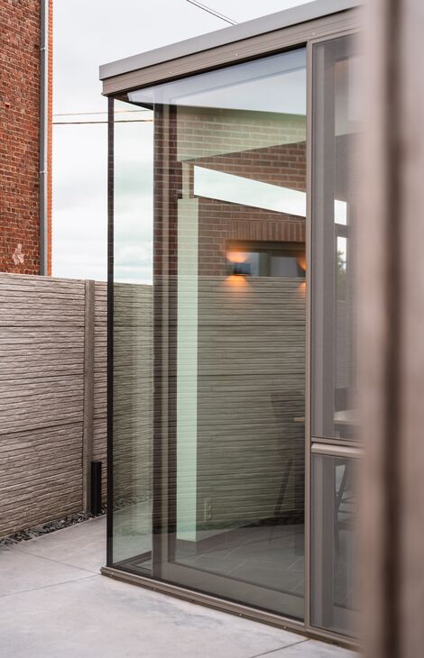 Aluminium veranda