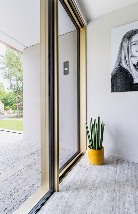 Geanodiseerd Reynaers Aluminium schuifraam