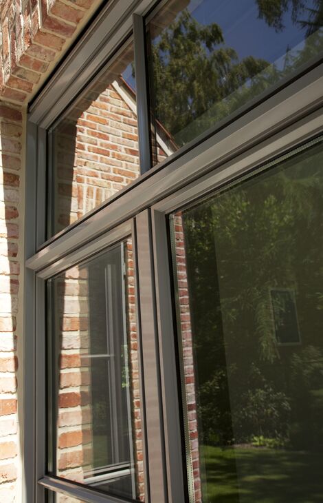 Gepoedercoat Reynaers Aluminium raam