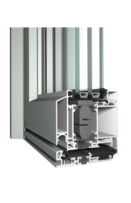 SlimLine 38 Balcony Door